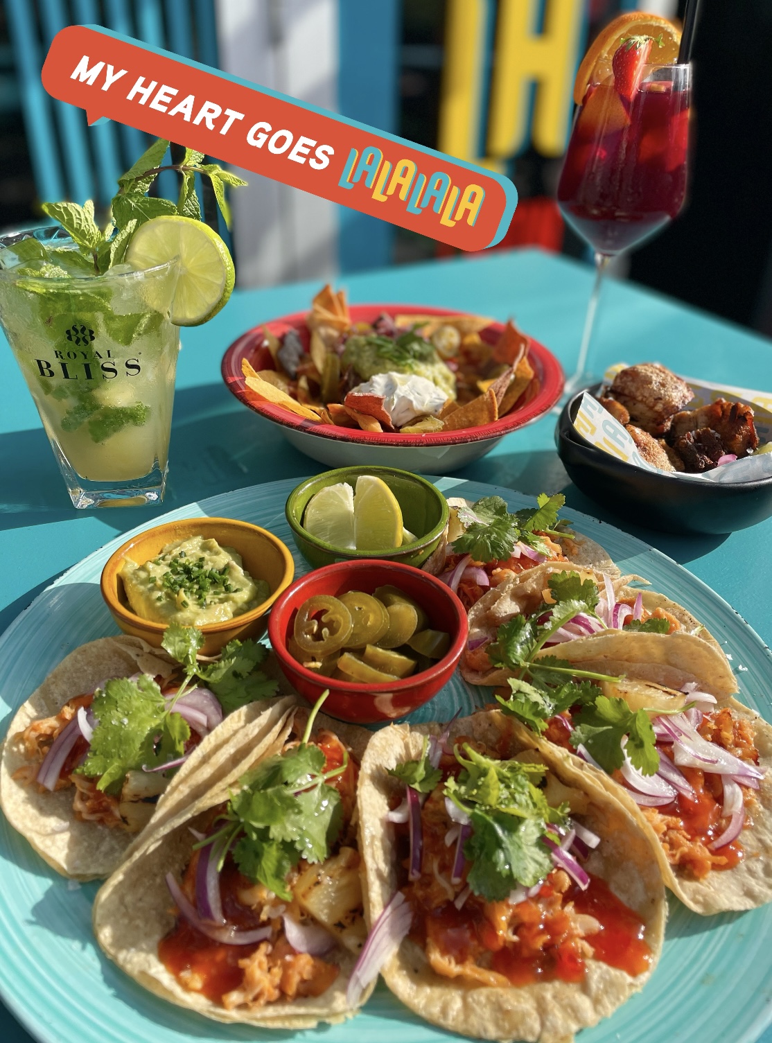 Taco's, nachos en verse cocktails bij LALA